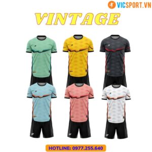 Áo đá banh thiết kế Amac Vintage