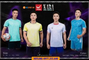Áo bóng đá không logo Wika Kara