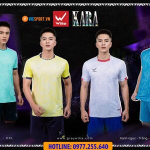 Áo bóng đá không logo Wika Kara