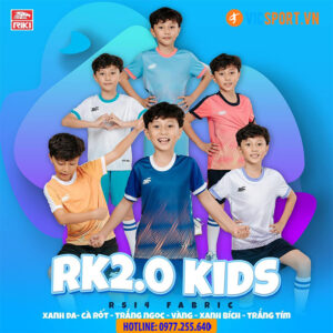 Áo trẻ em không logo Riki RK 2.0