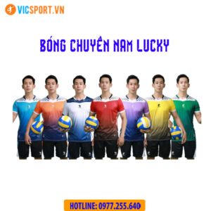 Quần áo bóng chuyền nam Lucky