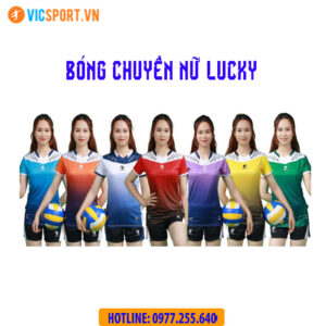 Quần áo bóng chuyền nữ Lucky