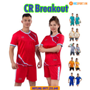 Áo bóng đá không logo CR Breakout