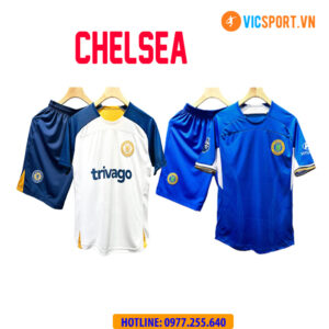 Áo đá banh Clb Chelsea mùa giải 2023-2024 vải mè