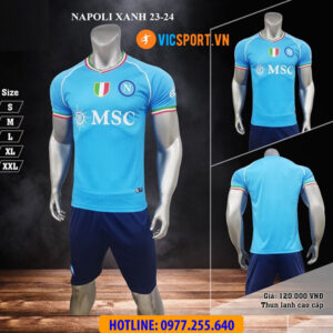 Áo đá banh Clb Napoli mùa giải 2023-2024