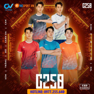 Áo đá banh không logo Riki CV C250