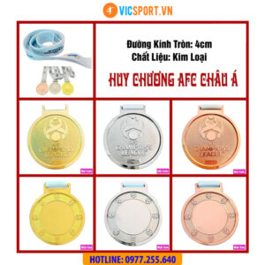 Huy chương kim loại AFC châu Á