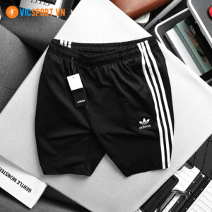 Quần short nam adidas 3 sọc logo thêu