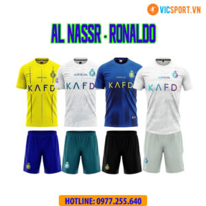 Áo đá banh Ronaldo - Clb Al Nassr mùa giải 2023-2024