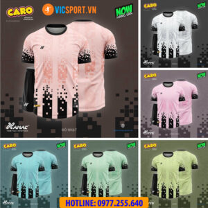 Áo đá banh không logo Amac Caro