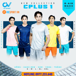 Áo đá banh không logo CV Cplus 01
