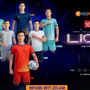 Áo bóng đá không logo Wika Lica
