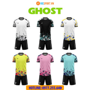 Áo đá banh không logo Amac Ghost