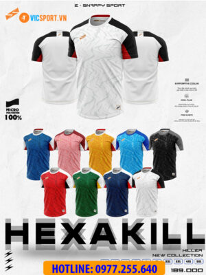 Áo đá banh không logo Xspeed E.Snappy Hexa Kill