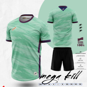 ÁO KHÔNG LOGO MEGA KILL - XANH NGỌC
