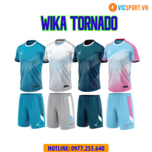Áo đá banh không logo Wika Tornado