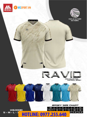 Áo đá banh không logo Mikal Ravid 1.0