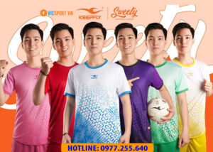 Áo đá banh không logo KeepFly Sweety