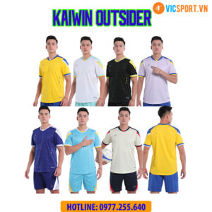 Áo đá banh không logo Kaiwin Outsider