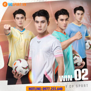 Áo đá banh không logo Win 02