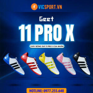 Giày đá banh Geet 11Pro X da nhăn