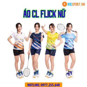 Áo cầu lông nữ Justplay Flick