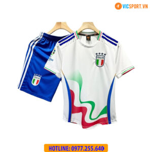 Áo đá banh đội tuyển Italia Euro 2024 vải mè