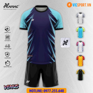 Áo đá banh không logo Amac Venus