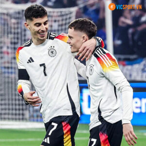 Áo đá banh đội tuyển Đức Euro 2024 vải mè