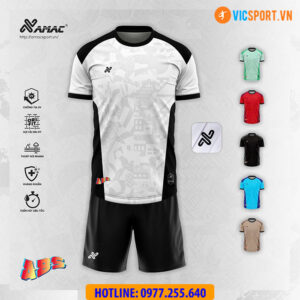 Áo đá banh thiết kế không logo Amac ABS