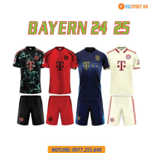Áo đá banh Clb Bayern mùa giải 2024-2025