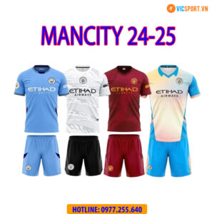 Áo đá banh Clb Man City mùa giải 2024-2025