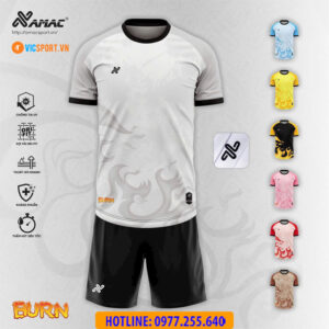 Áo đá banh thiết kế Amac Burn