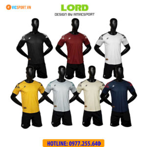Áo đá banh thiết kế không logo Amac Lord