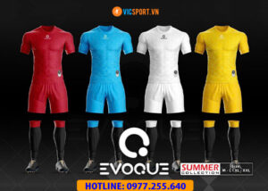 Áo đá banh không logo Evoque Summer
