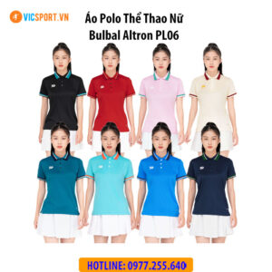 Áo polo di chuyển Bulbal Altron PL06 – Nữ