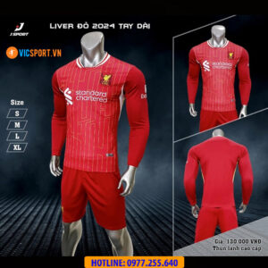 Áo tay dài Clb Liverpool mùa giải 2024-2025