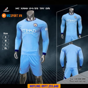 Áo tay dài Clb Man City mùa giải 2024-2025
