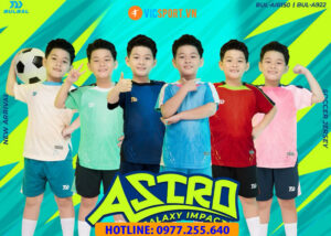 Áo bóng đá trẻ em Bulbal Astro