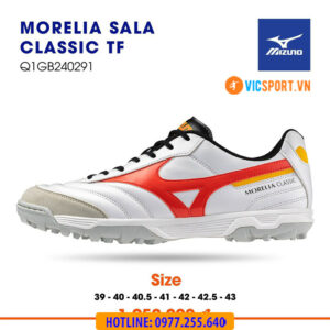 Giày bóng đá chính hãng Mizuno Morelia Sala Classic đế TF
