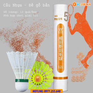 Hộp quả cầu lông nhựa Weiyusi