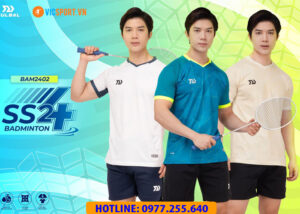 Áo Cầu Lông Nam Bulbal Badminton SS24 BAM2402