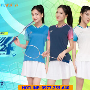 Áo Cầu Lông Nữ Bulbal Badminton SS24 BAM2401