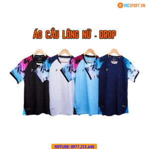 Áo cầu lông nữ Justplay Drop