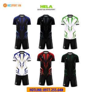 Áo đá banh thiết kế Amac Hela