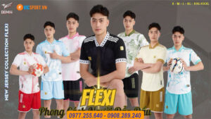 Áo đá banh không logo Domin Flexi