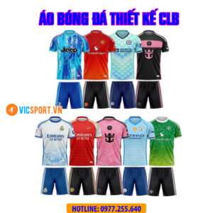 Áo bóng đá thiết kế Clb mùa giải 2024-2025