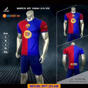 Áo đá banh Clb Barcelona mùa giải 2024-2025