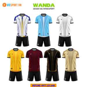 Áo đá banh thiết kế Amac Wanda