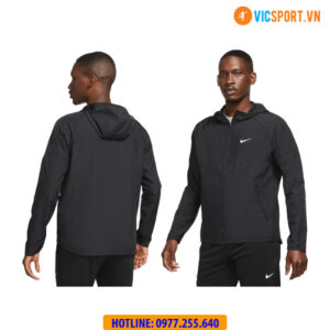 Áo khoác dù 1 lớp nam Nike màu đen